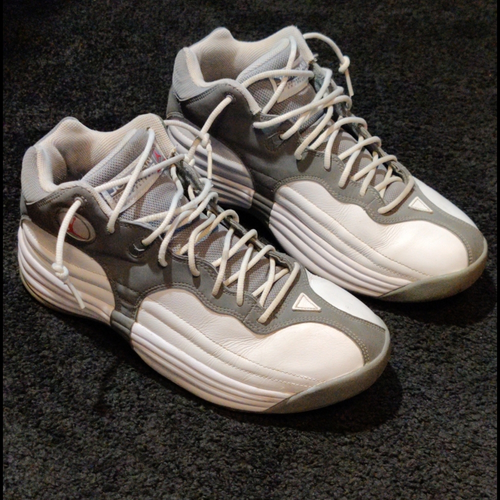 Jordan Jumpman Team 1 'White Red Grey' Men's 8.5
